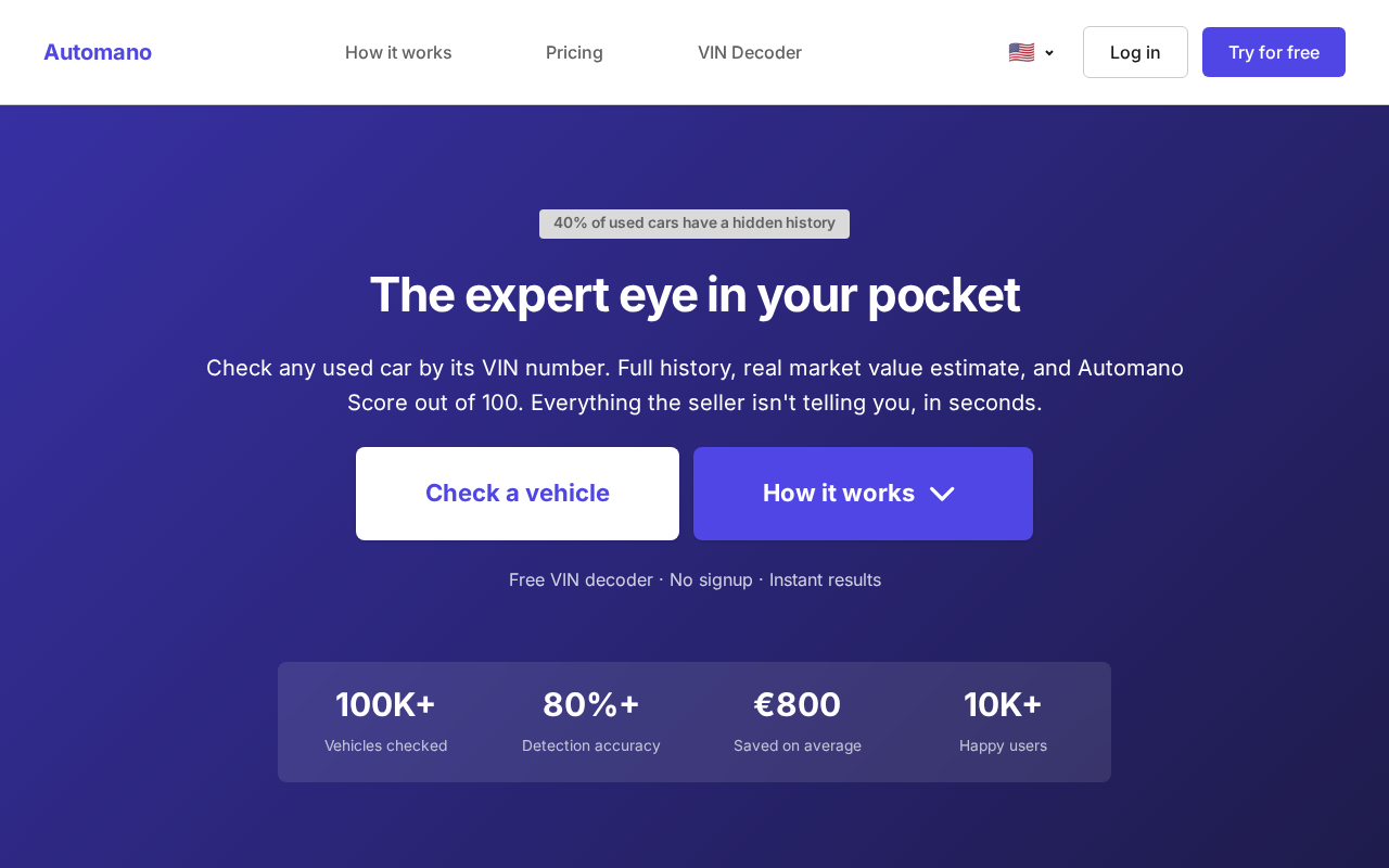 Automano website
