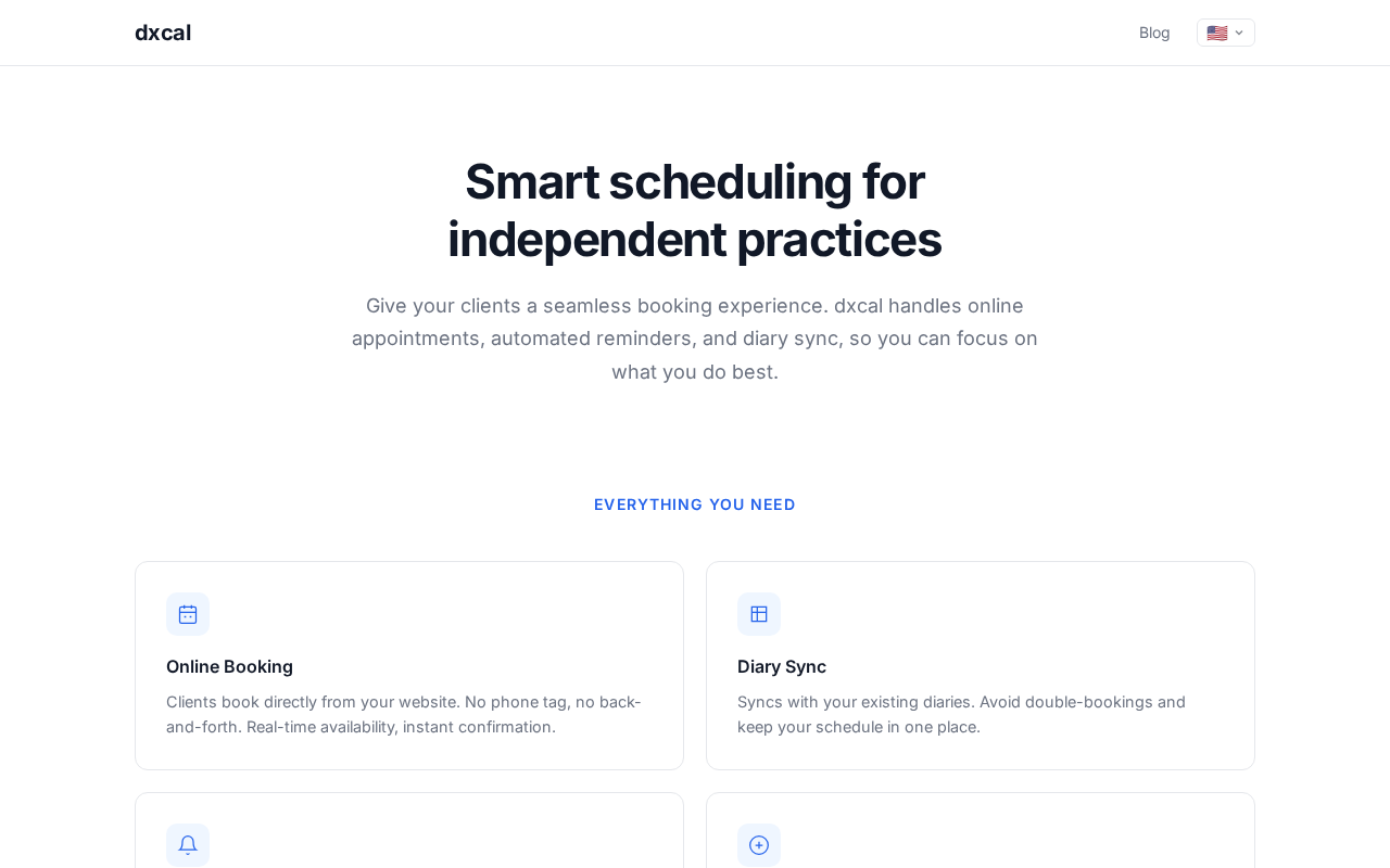 Dxcal website